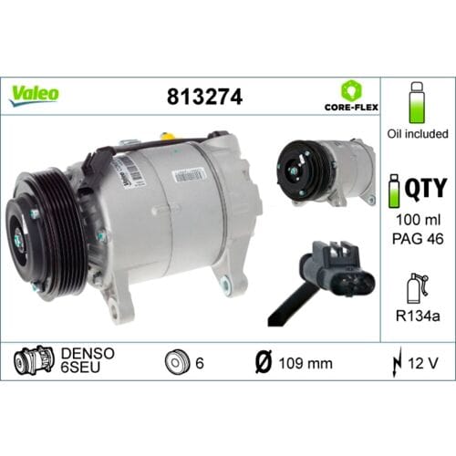 Airco-compressor VALEO 813274