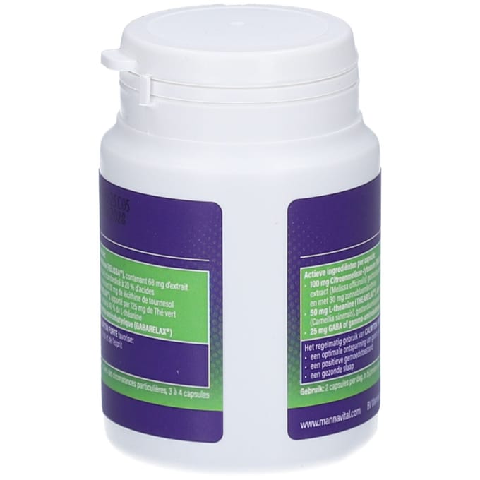 Mannavital Calmiton 60 Vegetarische capsules