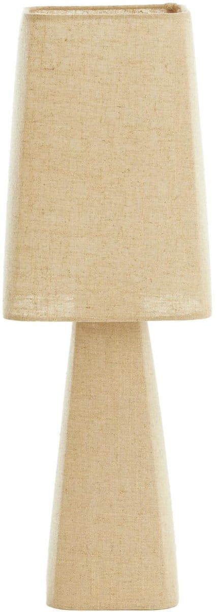 Light & Living Tafellamp Mikko - Naturel - 20x20x58cm - Modern