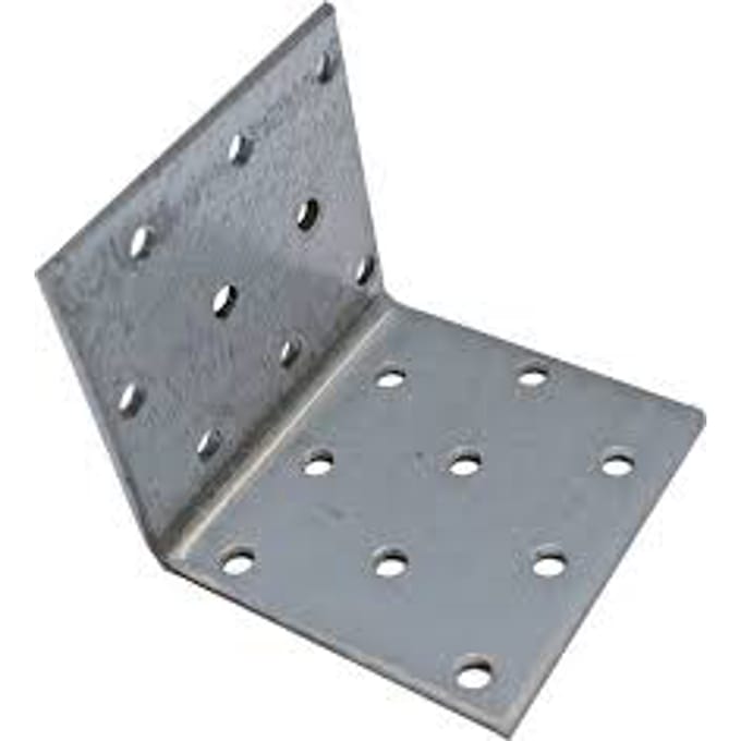 Hoek multigaatjes 100x100x100 Zn 25st