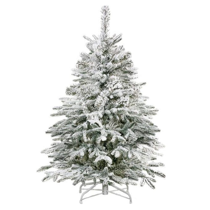 Springos Besneeuwde Kunstkerstboom - Spar Lux - 140 Takken - 120 CM