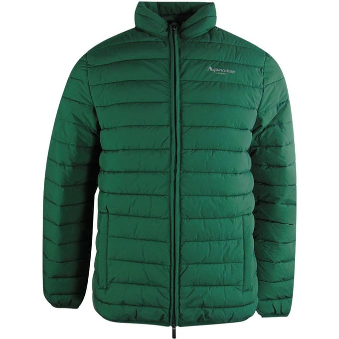 Aquascutum Heren Actief Gewatteerd Jasje (Jager Groen)