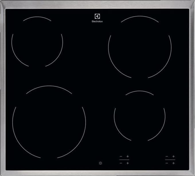 Electrolux EHF16240XK kookplaat Zwart Ingebouwd Keramisch 4 zone(s)