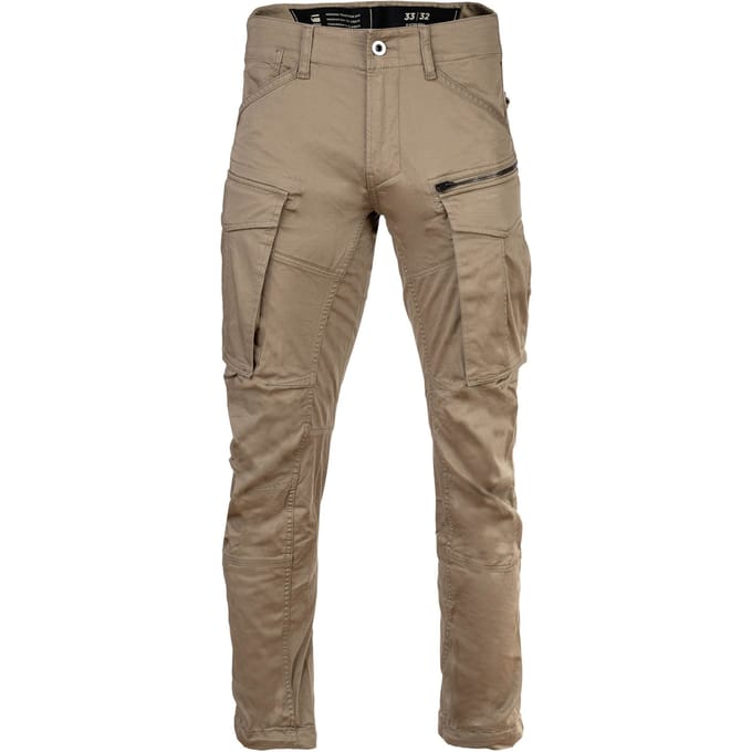 G-STAR Rovic Zip 3D Regular Tapered Heren Broek - dune