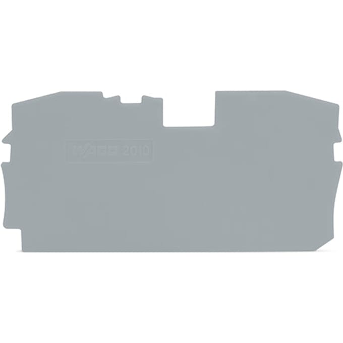 WAGO TopJob S Eind En Tussenplaat Grijs 1mm - 2010-1291 [20 Stuks]