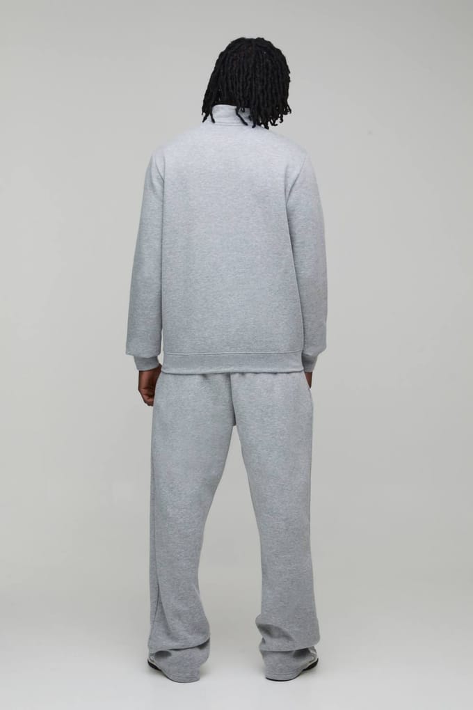 Tall Essential Straight Leg Jogger | Grey Marl | Size Medium