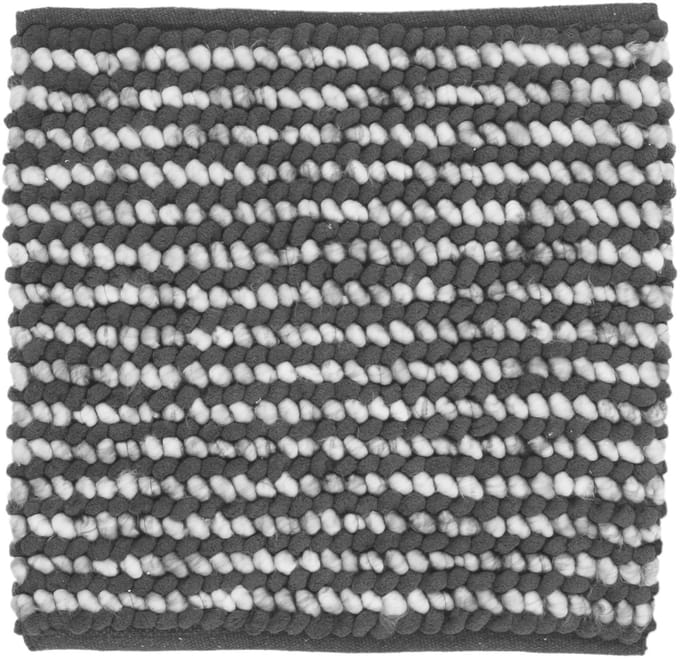 Heckettlane Badkamermat Mylene - Antraciet - 60x60 - Antislip