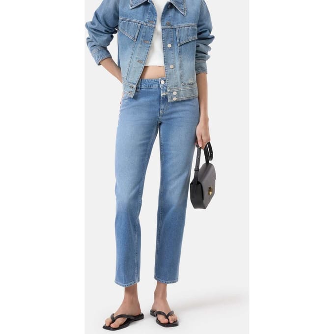 Closed Junna Mid Blue Größe: W31L34 | Straight Jeans Outlet | Damen | Blau
