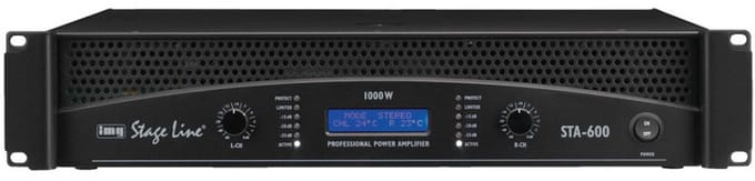 IMG Stageline STA-600 Professional Stereo PA Amplifier