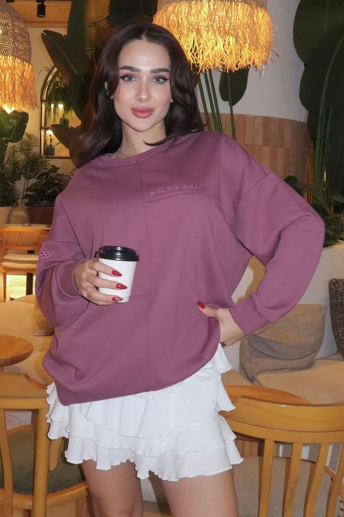Oversized Crewneck Sweater