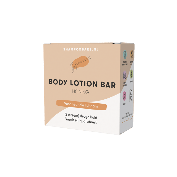 ShampooBars - Body Lotion Bar Honing Droge Huid - 45g