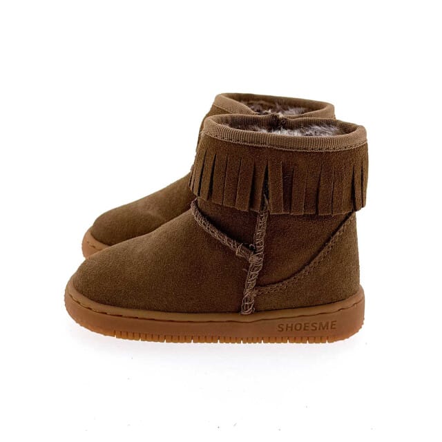 Shoesme Bn25w021 Laarzen - Suède - Jongens - Camel - Maat 20