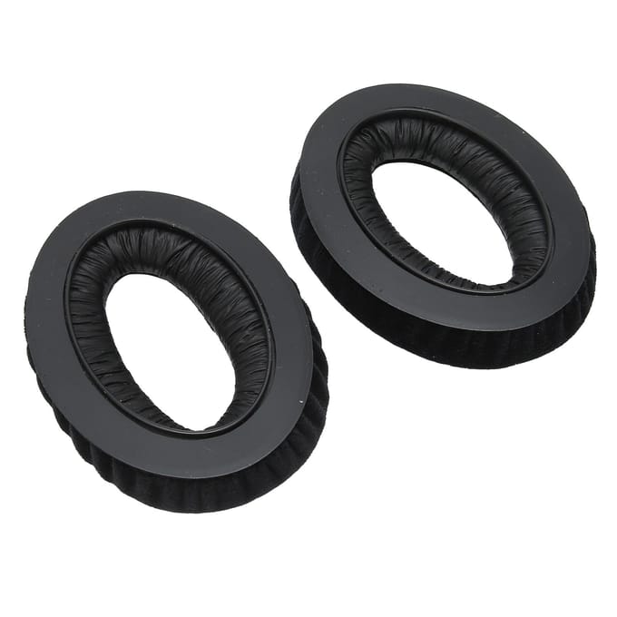 Vervangende oorkussens kussenhoes voor Sennheiser HD545 HD565 HD580 HD600 HD650 hoofdtelefoon black