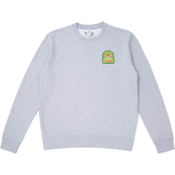 Stranger Things Tigers Badge Sweater - Grijs - L