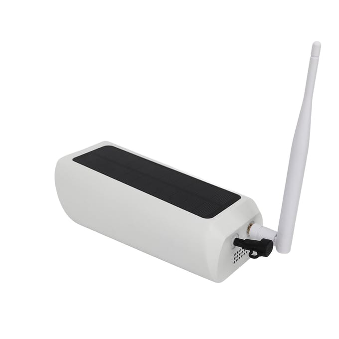 Caméra de Sécurité Solaire Wifi 1080P PIR Détection Mobile Caméra de Sécurité Extérieure avec Panneau Solaire Y9 black
