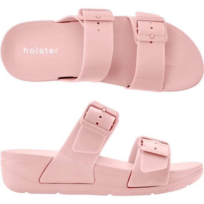 Holster Skyhigh vegan slippers dames podologisch goedkeurd waterproof platform badslippers -