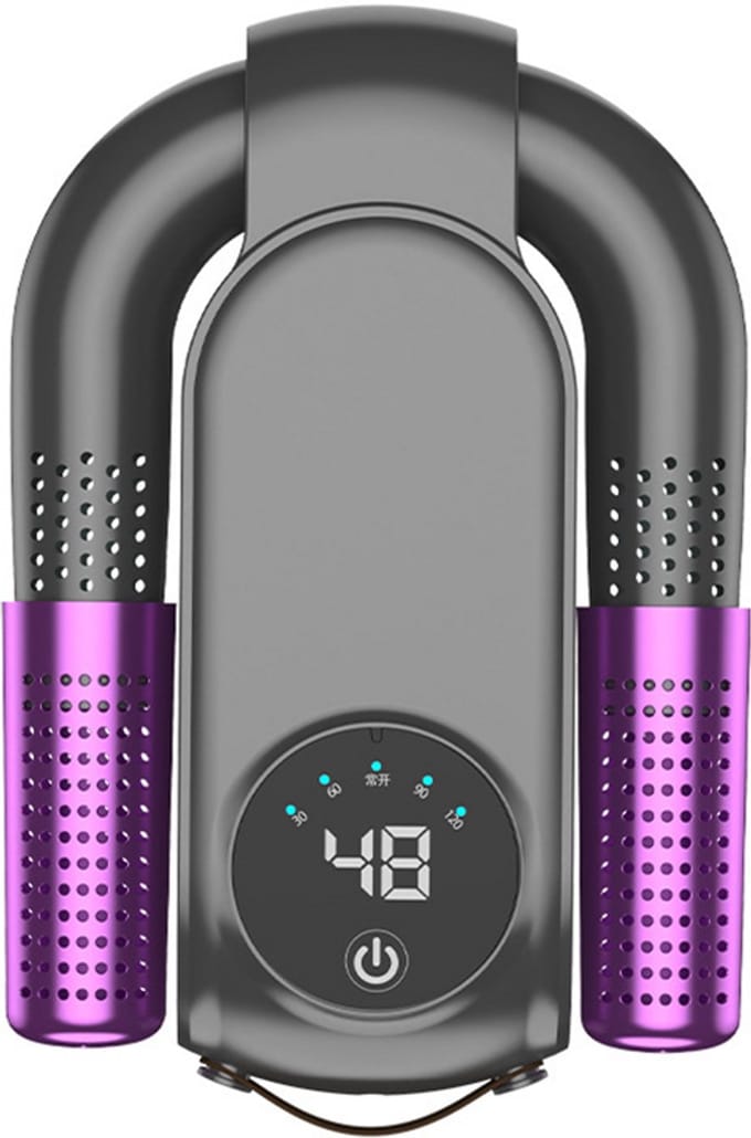 NAXSIR schoendroger, antibacterieel, slim touchscreen, timerfunctie, opvouwbare schoendroger