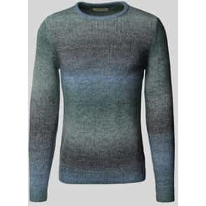 Gebreide pullover met ronde hals, model 'DANNIE'