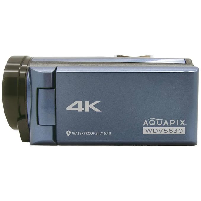 Aquapix WDV5630 GreyBlue Camcorder 7.6 cm 3 inch 13 Mpix Grijs-blauw