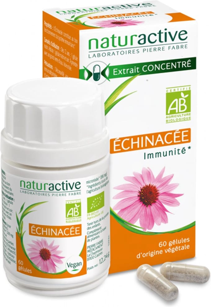 Naturactive Echinacea Organic 60 Capsules