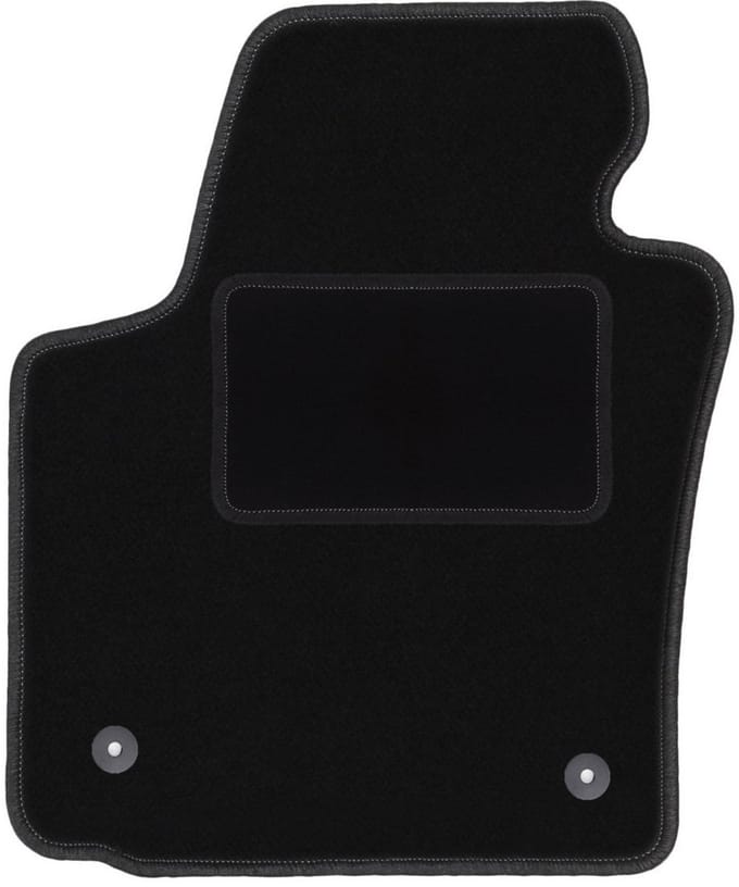 Bestuurdersmat zwart voor: Seat Leon II hatchback (2005-2012)