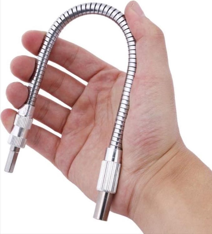 *** Flexibele Bit Verlenger - Bithouder- Bitverlengstuk 300 mm - Magnetisch - Stevig - klussen accu tol van Heble® ***