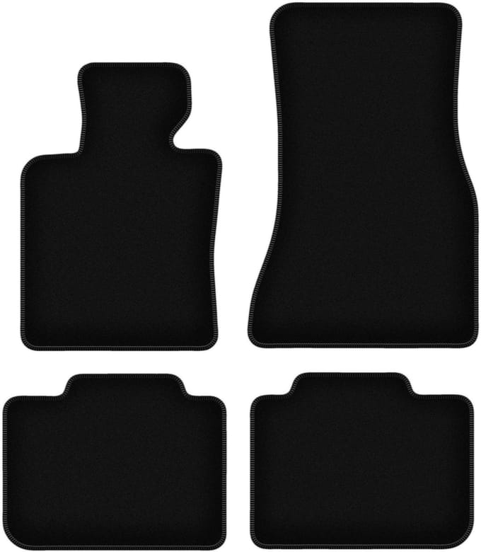 BASIC zwarte veloursmatten voor: BMW 6 G32 GT Gran Turismo (2017-)