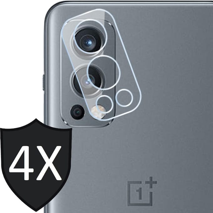 Camera Screenprotector geschikt voor OnePlus Nord 2 - 4x Glas Screen Protector
