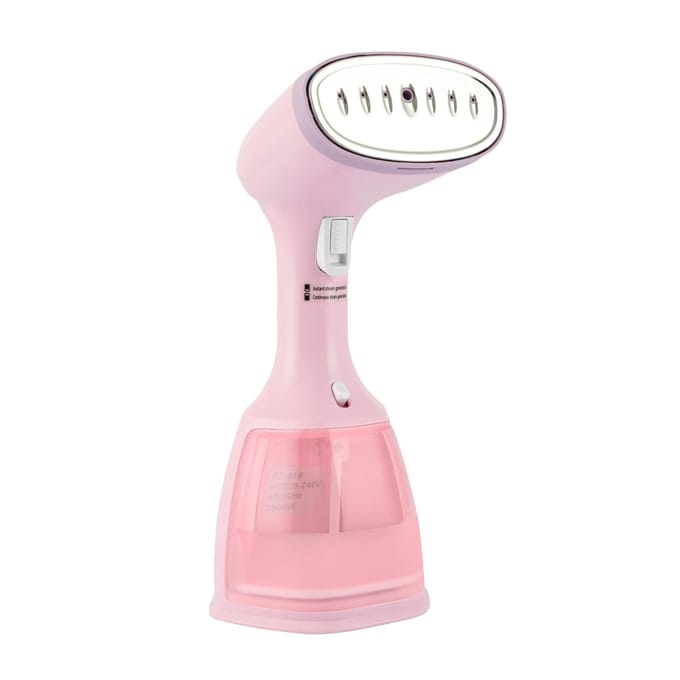 1500W draagbare draagbare kledingstomer Klerenstomer 3 stoommodi met 350ML groot afneembaar EU Plug roze