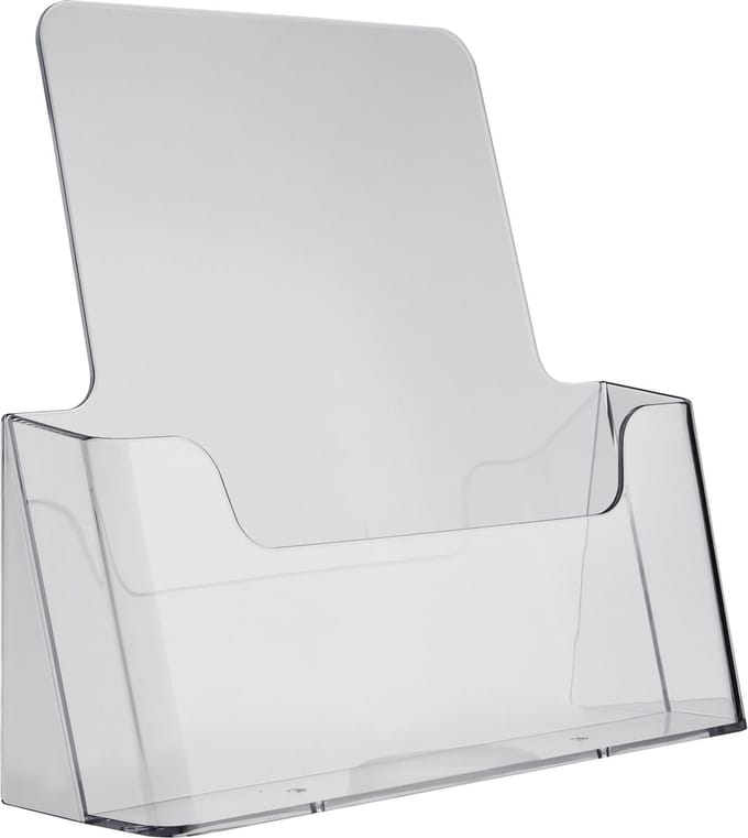A4 Transparante Tafel Folderhouder / Brochurehouder - Type A4-Transparant