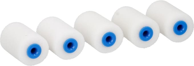 5x Schuim verfrollers 5 cm - Verfbenodigdheden - Schilderbenodigdheden - Huis schilderen/verven