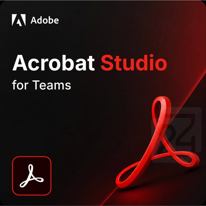 Adobe Acrobat Studio for Teams Gouvernment (GOV) 100+ Gebruiker(s)