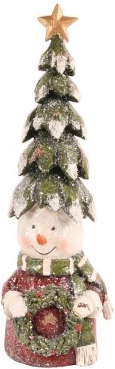 Snowman Christmas tree 28 cm