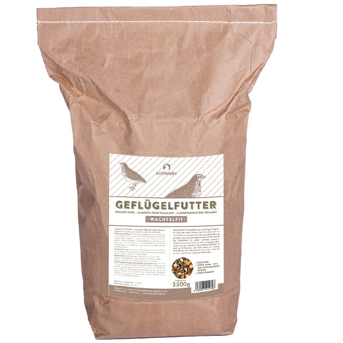 3,5kg Neuendorff Premium Hobby Kwartelvoer