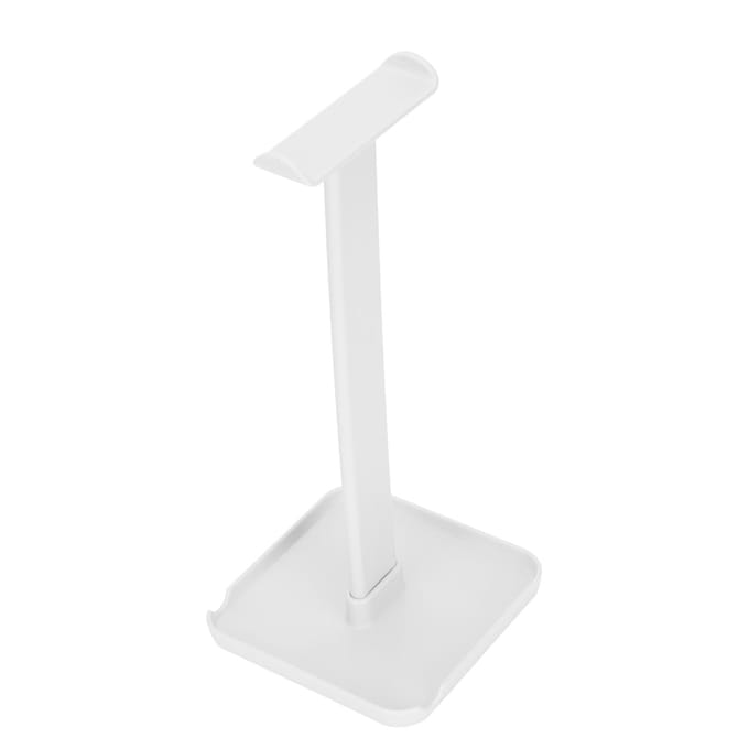 Support de casque multifonctionnel, peu encombrant, robuste, durable, stable, couleur vive, blanc blanc