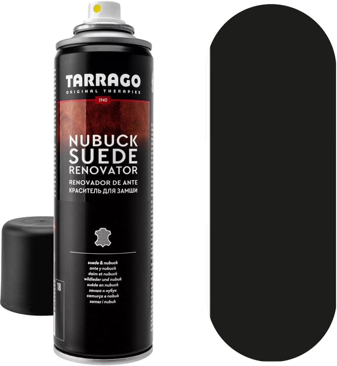 Tarrago Renovator Spray voor Suede & Nubuck - 018 Zwart - 250ml