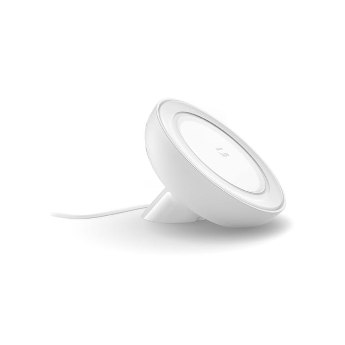 Philips Hue White & Color Ambiance, lampe Bloom, 4eme génération - Blanc, Bluetooth, fonctionne avec Alexa, Google, Homekit