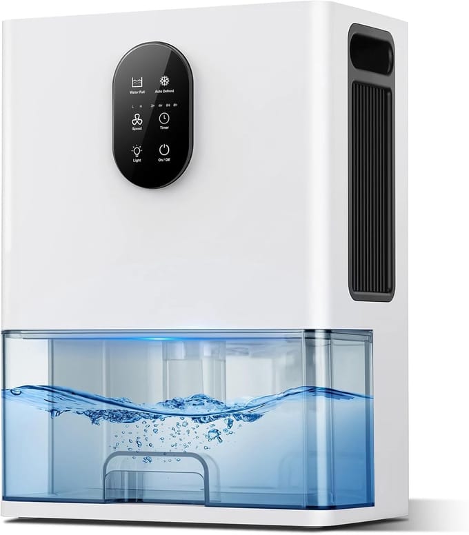Vochtvreter Electrisch - Ontvochtiger - Vochtvreter - Wit