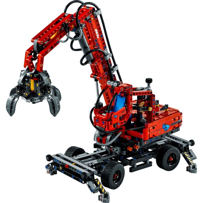LEGO Technic Overslagkraan, Educatief Speelgoed met Pneumatische Functies - 42144