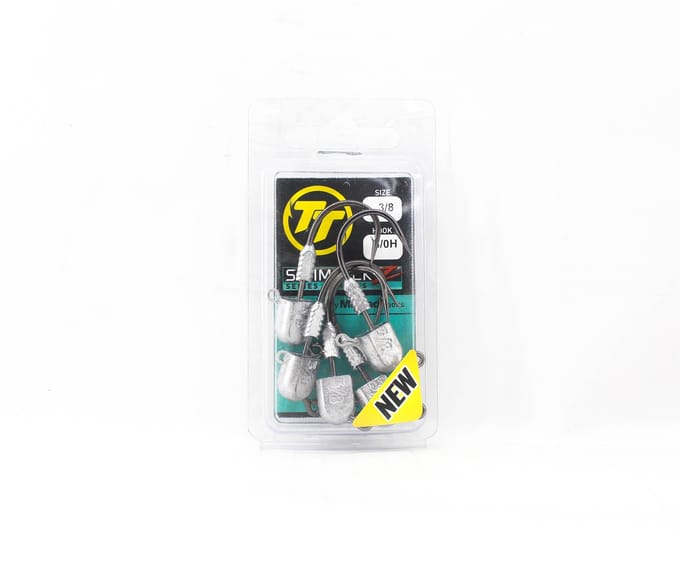 Tête plombée Tackle Tactics TT Swimlockz HD 3/8 oz 3/0 H 5/paquet (4143)
