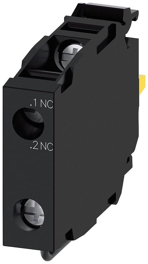 Siemens 3SU1400-1AA10-1HA0 Contactmodule Voor frontbevestiging 1x NC Contact element 1 stuk(s)