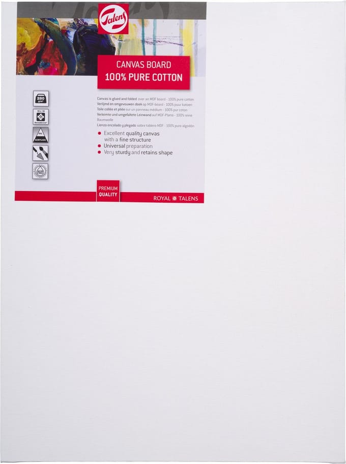 Talens Canvas Board 30 x 40 cm