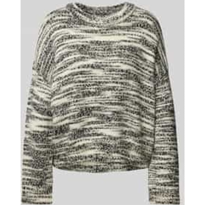 Gebreide pullover met ronde hals, model 'Annasol'