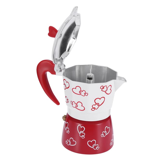 Aluminium Durable Cafetière Bouilloire Pot Ménage Bureau(L) white