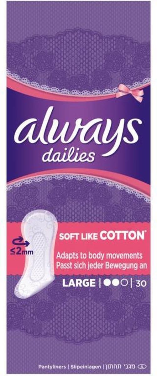Always inleg discreet large 30 st