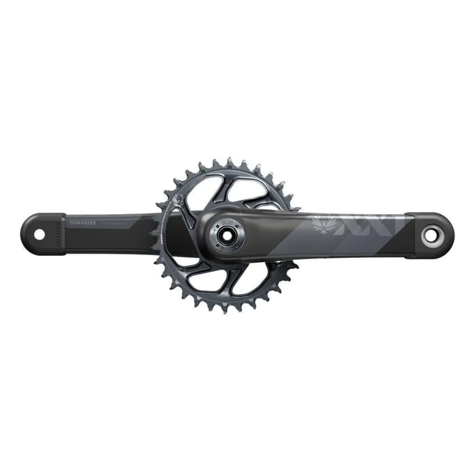 Mountainbike crankstel Sram Pédalier Xx1 Eagle Dub Dirm Nr 12V 34D Xsync2 Grey S/Bb