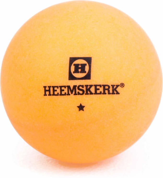 Heemskerk Bronze Tafeltennisballen - Oranje - Per 100 Stuks - Plastic