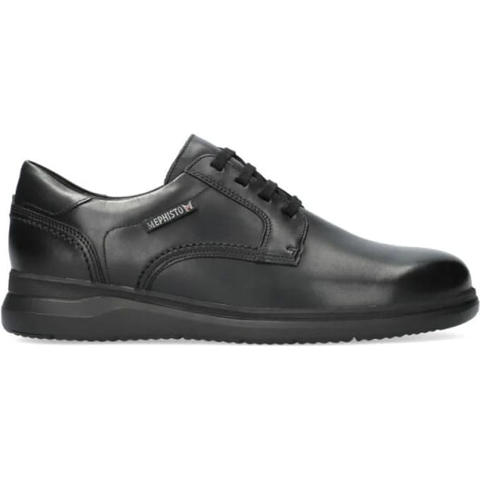 Mephisto Almeric - heren veterschoen - Zwart - maat 46.5 (EU) 11.5 (UK)