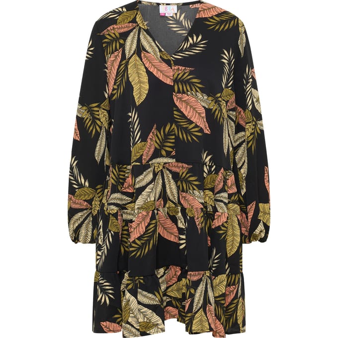 IZIA jurk met lange mouwen hoona