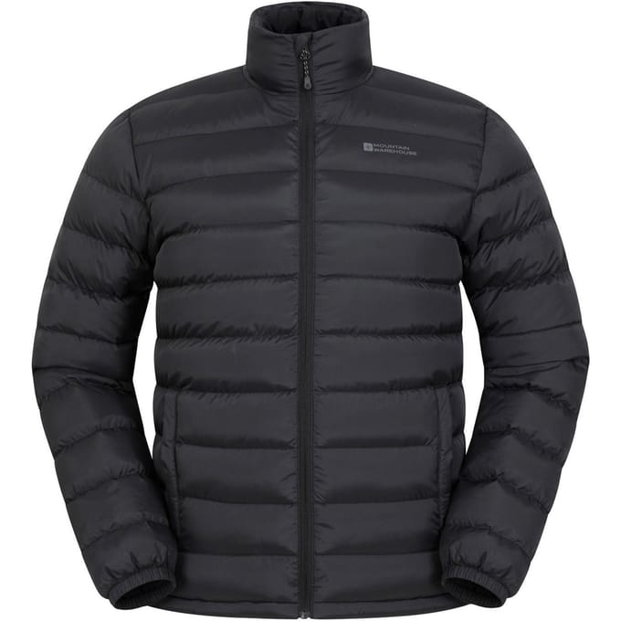 Mountain Warehouse Heren Vista gewatteerde jas (Zwart)
